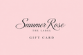 Summer Rose Gift Card